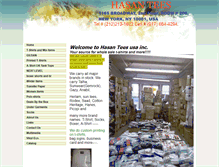 Tablet Screenshot of hasantees.com